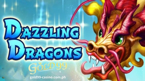 Ang Dazzling Dragons ay isang Oriental-themed, five-reel slot game na may rewarding gameplay, slick