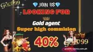 As a Gold99 agents, your main goal is to recruit new players and get them to deposit money and play the casino's games